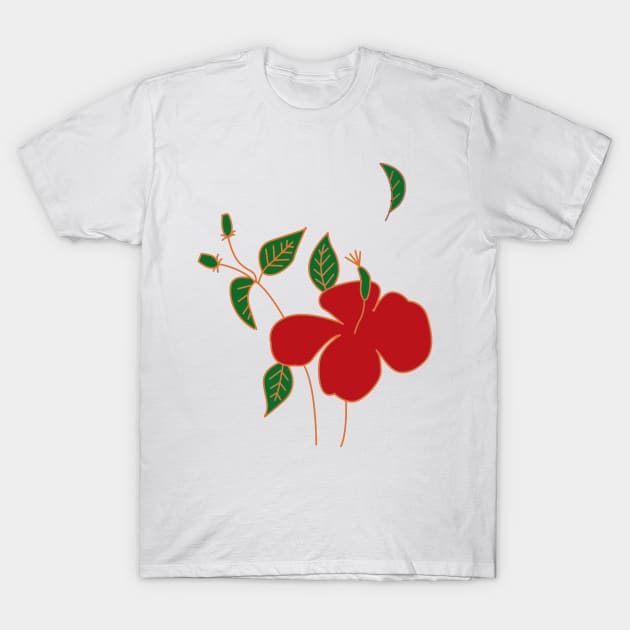 Flower T-Shirt by T-shirt with flowers